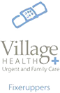 A picture of the village health logo.