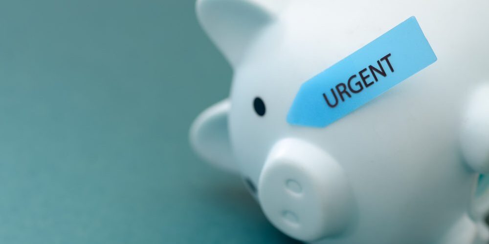 Urgent,Medical,Savings,Concept:,Light,Blue,Piggy,Bank,With,Green Urgent Care Cost In Shelby Township, MI
